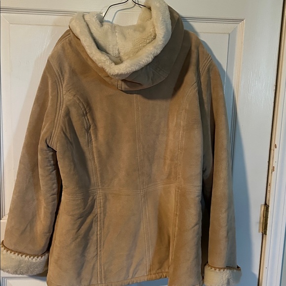 Sonoma Tan Leather Jacket with Cream Interior - Picture 2 of 3